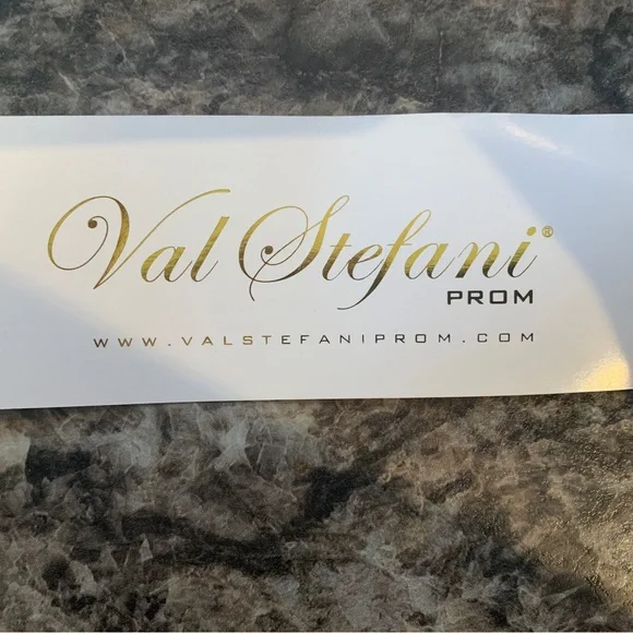 Prom Dress, High Low, Ruffle, Rhinestone, Strapless - Picture 3 of 4